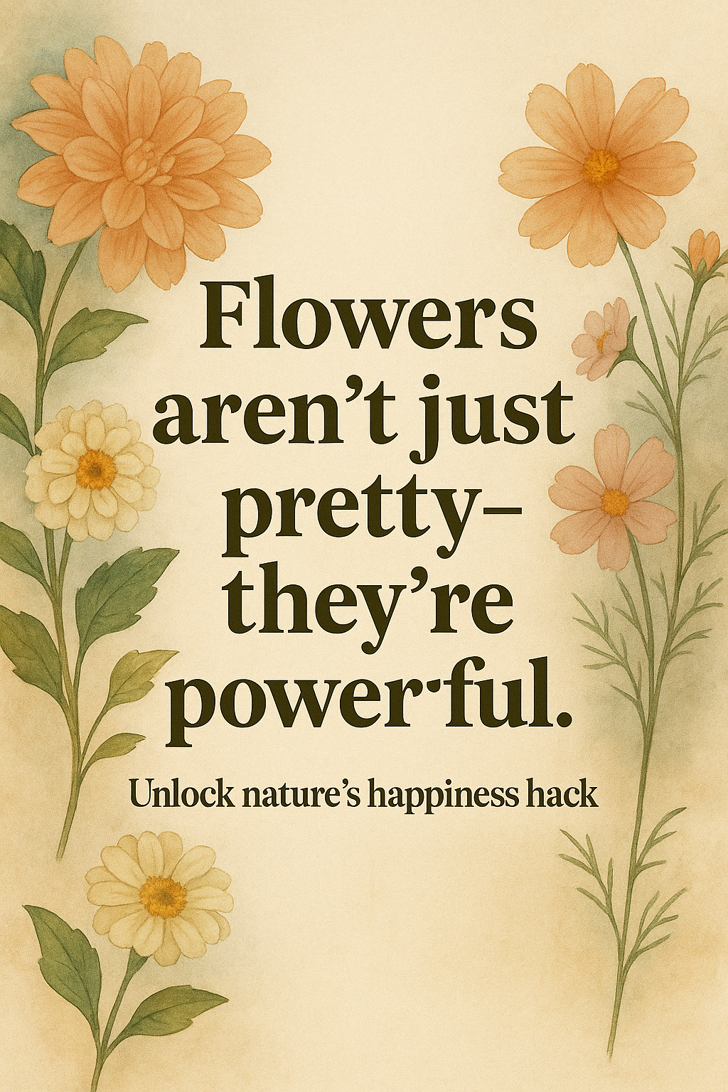 Flowers are nature’s happiness hack from the May garden